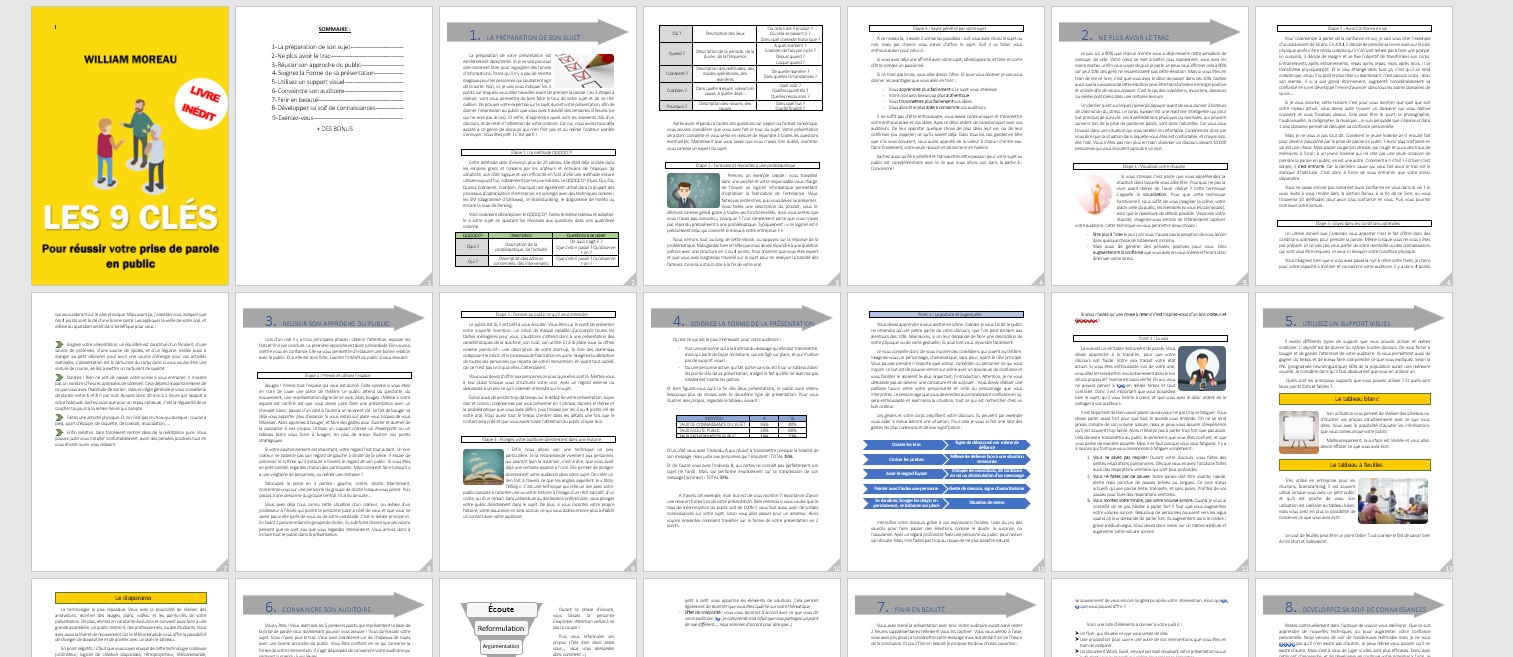screen page livre